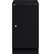 Ablageschrank MultiDrawer, Flügeltür, links öffnend, (H x B x T) 670 x 349 x 432 mm, schwarz