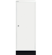 Ablageschrank MultiDrawer, Flügeltür, links öffnend, (H x B x T) 940 x 349 x 432 mm, verkehrsweiß