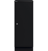 Ablageschrank MultiDrawer, Flügeltür, links öffnend, (H x B x T) 940 x 349 x 432 mm, schwarz
