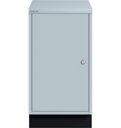 Ablageschrank MultiDrawer, Flügeltür, rechts öffnend, (H x B x T) 670 x 349 x 432 mm, lichtgrau