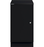 Ablageschrank MultiDrawer, Flügeltür, rechts öffnend, (H x B x T) 670 x 349 x 432 mm, schwarz