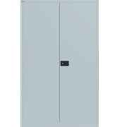 Flügeltürenschrank Universal, 4 Fachböden, (H x B x T) 1950 x 1200 x 400 mm, lichtgrau