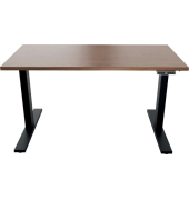 Schreibtisch E-WonderTech, elektrisch höhenverstellbar, 65,5-130,5cm (H), rechteckig