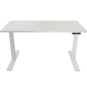 Schreibtisch E-WonderTech, elektrisch höhenverstellbar, 65,5-130,5cm (H), rechteckig