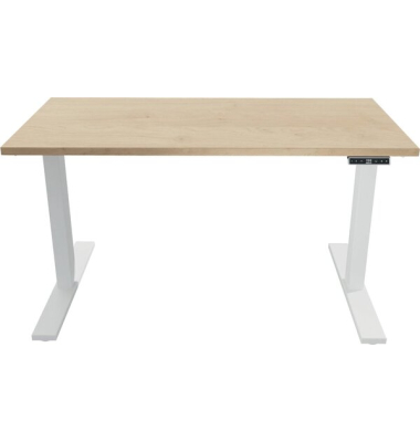 Schreibtisch E-WonderTech, elektrisch höhenverstellbar, 65,5-130,5cm (H), rechteckig