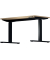 Schreibtisch E-WonderTech, elektrisch höhenverstellbar, 65,5-130,5cm (H), rechteckig