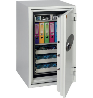 Tresor DS4621K Data Commander 143 l 344kg wei&szlig; mit Schl&uuml;sselschloss Stahl
