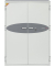 Tresor DS4623K Data Commander 457 l 772kg wei&szlig; mit Schl&uuml;sselschloss Stahl