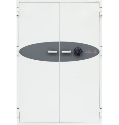 Tresor DS4623F Data Commander 457 l 772kg wei&szlig; mit Fingerabdruck Stahl