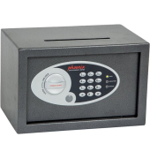 Tresor SS0801ED Vela Deposit 10 l 6,5kg graphitgrau mit Elektronikschloss Stahl