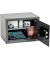Tresor SS0802KD Vela Deposit Home & Office 17 l 9kg graphit metallic mit Doppelbartschloss Stahl