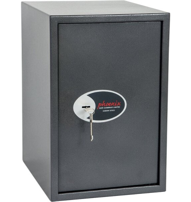 Tresor SS0805K Vela 88 l 25kg graphitgrau mit Doppelbartschloss Stahl