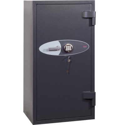 Tresor HS6075E Planet 246 l 695kg grau mit Doppelbartschloss Stahl
