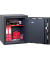 Tresor HS9072E Cosmos 154 l 757kg graphitgrau mit Doppelbartschloss Stahl