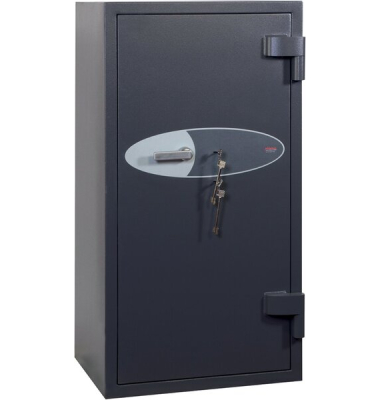 Tresor HS9075K Cosmos 342 l 1250kg graphitgrau mit Schl&uuml;sselschloss Stahl