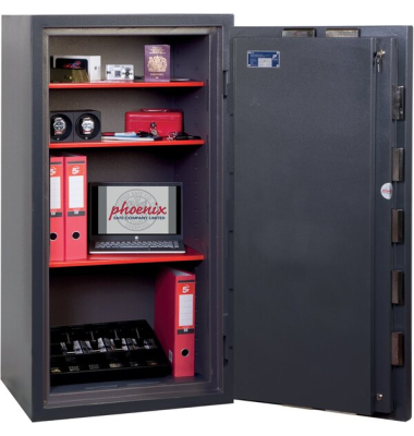 Tresor HS9075E Cosmos 342 l 1250kg graphitgrau mit Doppelbartschloss Stahl