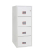 Tresor FS2274K World Class Vertical Fire File, wei&szlig;, 4 Schubladen, 1-bahnig
