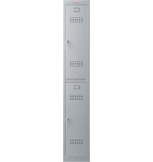 Schlie&szlig;f&auml;cher PL1233GGK 68 l 20kg grau/grau mit Schl&uuml;sselschloss Stahlblech