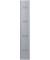 Schließfächer PL1233GGK 68 l 20kg grau/grau 