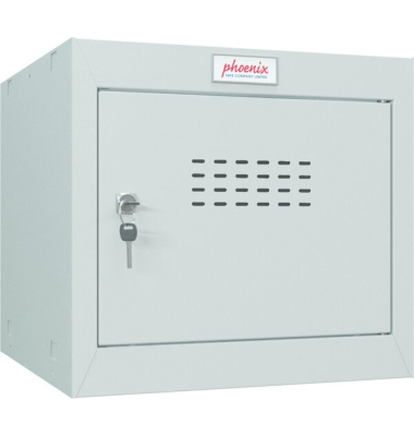 Schließfächer CL0344GGK CL 44 l 6kg hellgrau mit Zylinderschloss Stahl, pulverbeschichtet