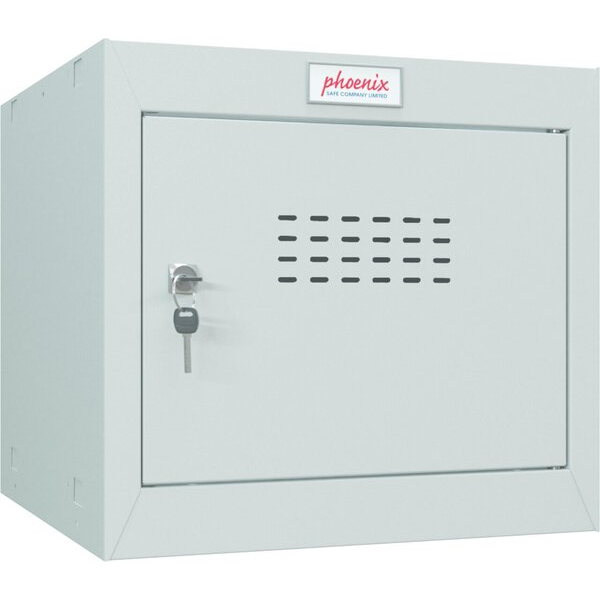 5032548009455 - CL0344GGK Würfel Schließfach Klein lichtgrau m Schlüssel-Schloss (B x H x T) 400 x 365 x 400 mm N A 5032548009455 - CL0344GGK Würfel Schließfach Klein lichtgrau m Schlüssel-Schloss (B x H x T) 400 x 365 x 400 mm N A