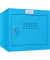 Schließfächer CL0344BBK CL 44 l 6kg blau mit Zylinderschloss Stahl, pulverbeschichtet