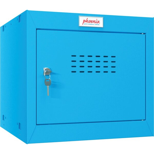5032548009462 - CL0344BBK Würfel Schließfach Klein Blau m Schlüssel-Schloss (B x H x T) 400 x 365 x 400 mm N A 5032548009462 - CL0344BBK Würfel Schließfach Klein Blau m Schlüssel-Schloss (B x H x T) 400 x 365 x 400 mm N A