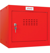 Schließfächer CL0344RRK CL 44 l 6kg rot mit Zylinderschloss Stahl, pulverbeschichtet