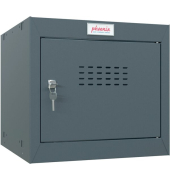 Schließfächer CL0344AAK CL 44 l 6kg anthrazit mit Zylinderschloss Stahl, pulverbeschichtet