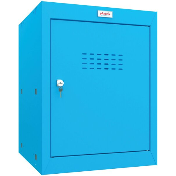 5032548009585 - CL0544BBK Würfel Schließfach Mittel 1 Blau m Schlüssel-Schloss (B x H x T) 400 x 520 x 400 mm mit Schlüsselschloss 5032548009585 - CL0544BBK Würfel Schließfach Mittel 1 Blau m Schlüssel-Schloss (B x H x T) 400 x 520 x 400 mm mit Schlüsselschloss