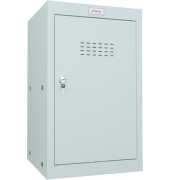 Schließfächer CL0644GGK CL 87 l 10kg hellgrau mit Zylinderschloss Stahl, pulverbeschichtet