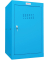 Schließfächer CL0644BBK CL 87 l 10kg blau mit Zylinderschloss Stahl, pulverbeschichtet