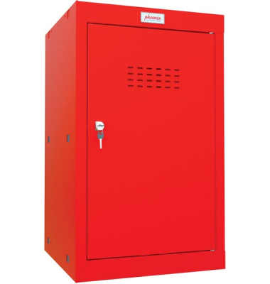 Schließfächer CL0644RRK CL 87 l 10kg rot mit Zylinderschloss Stahl, pulverbeschichtet