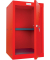 Schlie&szlig;f&auml;cher CL0644RRK CL 87 l 10kg rot mit Zylinderschloss Stahl, pulverbeschichtet