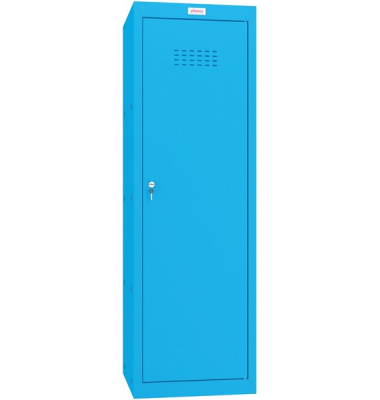 Schließfächer CL1244BBK CL 173 l 18kg blau mit Zylinderschloss Stahl, pulverbeschichtet