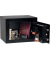 Tresor SS0721E Home & Office 5 l 4kg schwarz mit Elektronikschloss Stahl