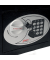 Tresor SS0721E Home & Office 5 l 4kg schwarz mit Elektronikschloss Stahl