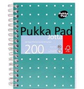 Collegeblock JM036, liniert / liniert, A6, 80g, blau, 100 Blatt