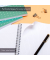Collegeblock JM021SQ / kariert, A5, 100 Blatt