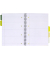 Notizbuch 6050-REC, Recycled, gr&uuml;n, A4, liniert, 80g, 100 Blatt / 200 Seiten