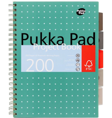 Collegeblock 8521-MET / liniert, A4, 100 Blatt