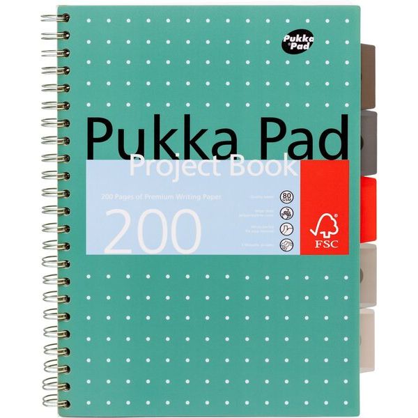 5032608085214 - Collegeblock 8521-MET liniert A4 100 Blatt 5032608085214 Pukka Pads 5032608085214 - Collegeblock 8521-MET liniert A4 100 Blatt 5032608085214 Pukka Pads
