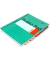 Collegeblock 8521-MET / liniert, A4, 100 Blatt