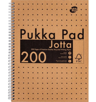 Collegeblock 9565-KRA, liniert / liniert, A4, 80g, braun, 100 Blatt