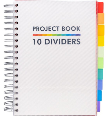 Collegeblock 9603-PB, liniert / liniert, A4, 80g, wei&szlig;, 200 Blatt