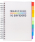 Collegeblock 9603-PB / liniert, A4, 200 Blatt