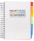 Collegeblock 9603-PBSQ / kariert, A4, 200 Blatt