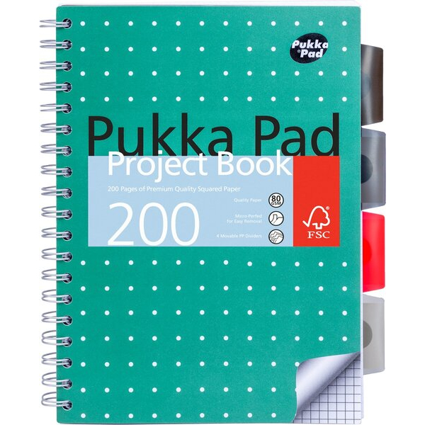 5032608099266 - Collegeblock 8518-METSQ kariert B5 100 Blatt 5032608099266 Pukka Pads 5032608099266 - Collegeblock 8518-METSQ kariert B5 100 Blatt 5032608099266 Pukka Pads