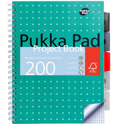 Collegeblock 8521-METSQ, kariert / kariert, A4, 80g, blau, 100 Blatt