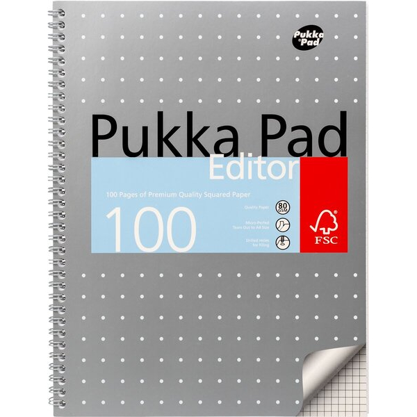 5032608099297 - Collegeblock EM003SQ kariert A4 50 Blatt 5032608099297 Pukka Pads 5032608099297 - Collegeblock EM003SQ kariert A4 50 Blatt 5032608099297 Pukka Pads